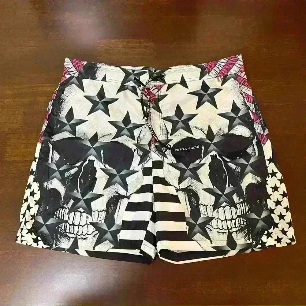 Phillip Plein Illegal Fight Club Straight Cut-NWT-Large